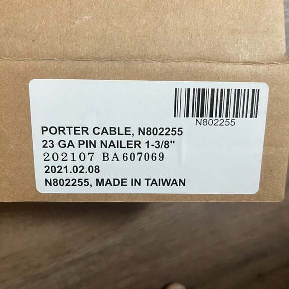 Porter Cable 23-Gauge 1-3/8 in. Pin Nailer - Picture 3 of 3